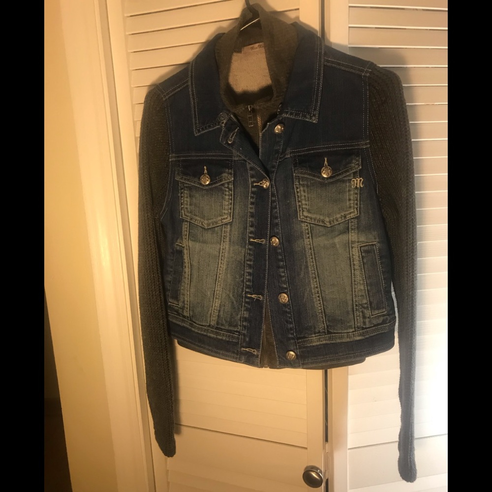 Women’s small jean jacket by miss me!